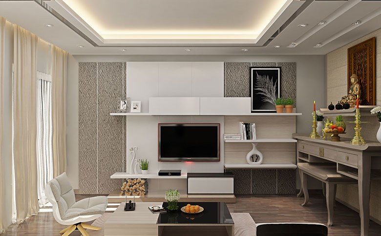 15 Cách trang trí phòng khách nhà cấp 4 đẹp ấn tượng 2022