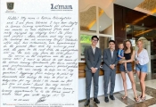 Bức thư tay của cư dân quốc tế và câu chuyện về dịch vụ tại căn hộ cao cấp Léman Luxury 