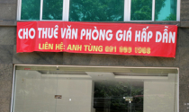 Tháp văn phòng rỗng ruột vì khách thuê 'bùng' nợ