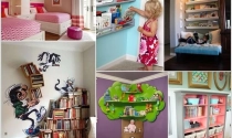 Thiết kế kệ sách sáng tạo trong phòng bé