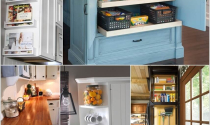 Ý tưởng lưu trữ thông minh trong phòng bếp