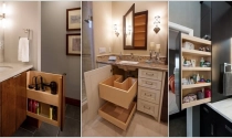 Nội thất thông minh cho phòng tắm chật hẹp