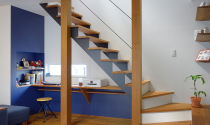 Tận dụng không gian tuyệt vời dưới cầu thang