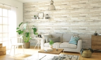 Cách chọn giấy dán tường giả gỗ đẹp