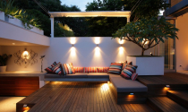 Bí quyết chọn đèn trang trí cho sân thượng