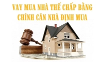 Infographic: Vay mua nhà thế chấp bằng chính căn nhà định mua