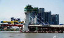 Cây cầu hơn 3000 tỉ nối quận 1 với khu đô thị Thủ Thiêm sẽ thông xe vào cuối năm 2020