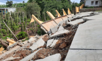 Đắk Nông: Công trình tiền tỷ tại trường học bị sập