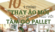 10 ý tưởng “thay áo mới” cho phòng ngủ với tấm gỗ pallet