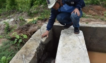Gia Lai: Thủy lợi trăm tỷ chưa nghiệm thu đã nứt hỏng