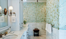 Cách lựa chọn giấy dán tường phòng tắm thêm đẹp mắt