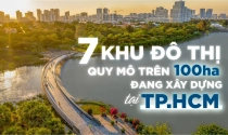 7 khu đô thị quy mô trên 100ha đang xây dựng tại TP.HCM