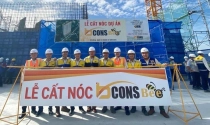 Cất nóc dự án Bcons Bee  