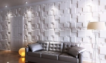 Mẫu tấm ốp tường 3D đẹp, hiện đại