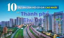 10 dự án căn hộ có giá cao nhất tại TP Thủ Đức