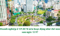 Doanh nghiệp ở TP.HCM nên hoạt động như thế nào sau ngày 15/9?