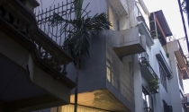 Nhà 30m2 hướng Tây có mặt tiền vát chéo giúp cân bằng lượng nhiệt tại Hà Nội