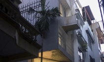 Nhà 30m2 hướng Tây có mặt tiền vát chéo giúp cân bằng lượng nhiệt tại Hà Nội