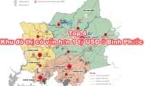 Bình Phước: Top 4 khu đô thị có vốn hơn 1 tỷ USD nằm ở đâu?