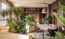 Phong cách nhiệt đới và bộ sưu tập nội thất sang trọng bên trong căn hộ cao cấp Thảo Điền