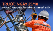 Trước ngày 25/10, EVN phải có phương án điều chỉnh giá điện   