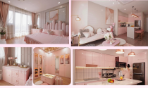 Mê mẩn trước căn nhà dành riêng cho các “tín đồ” màu hồng