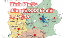 Đầu năm 2024, Bình Phước đấu giá 388 lô đất ở Hớn Quản, Phú Riềng, Bù Gia Mập và Bù Đốp