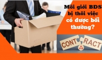 Môi giới bất động sản bị cho thôi việc, cắt hợp đồng có được bồi thường?