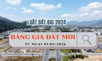 Luật Đất đai 2024: Quy định về các trường hợp áp dụng bảng giá đất