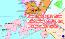 Quy hoạch Hà Tiên với hơn 11.000 ha diện tích lấn biển, đảo nhân tạo
