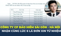 Bảo hiểm BSH cùng lúc nhận 6 lá đơn xin từ nhiệm vị trí thành viên HĐQT