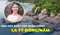 Làm sếp công ty bất động sản, hoa hậu Ngọc Hân nhận lương 1,4 tỷ đồng/năm