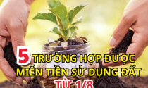 5 trường hợp được miễn tiền sử dụng đất từ 1/8 người dân cần biết