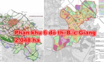 Bắc Giang công bố quy hoạch đô thị phân khu 6 với 2.048 ha