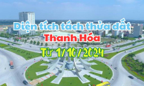 Diện tích tối thiểu được phép tách thửa đất tại Thanh Hóa từ ngày 1/10/2024