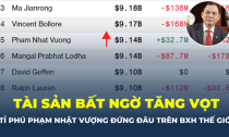 Tài sản của tỉ phú Phạm Nhật Vượng bất ngờ tăng vọt lên hơn 9 tỉ USD nhờ Vinfast