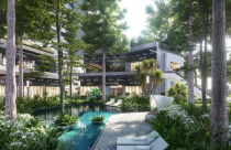 Ecopark chi nghìn tỷ, làm công viên riêng biệt cho 2 tòa tháp “thiên nhiên” nhất khu đô thị