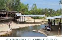Giảm hơn 1.200 tỉ tiền đầu tư Khu du lịch suối nước nóng Hội Vân
