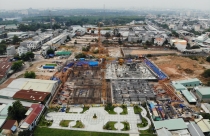 Tháng 4/2021 thi công đến phần hầm, Bcons Plaza nổi bật trên thị trường