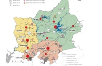Bình Phước có bao nhiêu đô thị, thị xã, thành phố vào năm 2030?