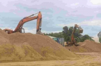Thiếu hụt trầm trọng nguồn cung cát xây dựng