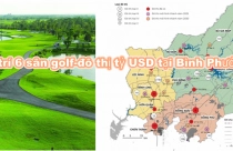 6 sân golf tỉnh Bình Phước vừa đề xuất nằm ở đâu?