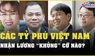 Các tỷ phú Việt Nam nhận mức lương khủng cỡ nào?