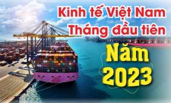 Kinh tế Việt Nam tháng đầu tiên năm 2023