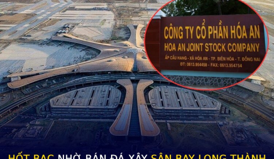 Một doanh nghiệp đầu tư công “hốt bạc” nhờ bán đá xây sân bay Long Thành, sở hữu nhiều mỏ đá cách sân bay này chỉ 25km