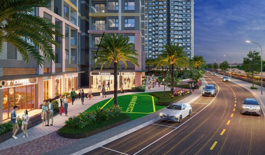 Shop BS16 The Oasis đón đầu dòng giao thương tại cửa ngõ Vinhomes Grand Park