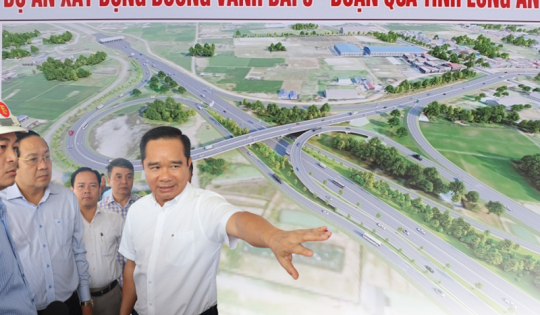 Hé lộ thời điểm về đích của tuyến đường trục động lực kinh tế, có tác động to lớn đến thị trường bất động sản tại Long An