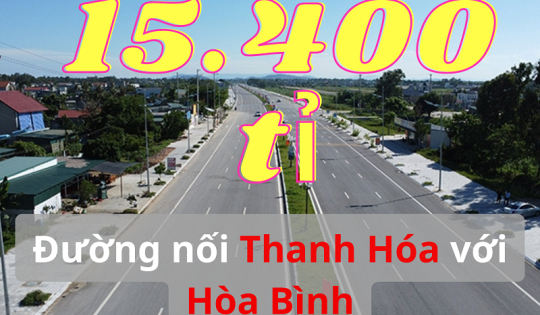 Thanh Hóa “bắt tay” Hòa Bình đầu tư tuyến đường gần 15.400 tỉ đồng