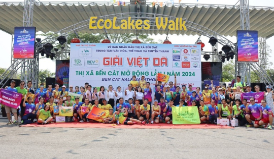 EcoLakes Mỹ Phước tiếp tục được chọn trở thành nơi tổ chức Giải Việt Dã Bến Cát Mở Rộng năm 2024