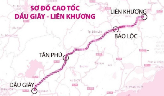 Động thái mới của tỉnh Lâm Đồng về tuyến cao tốc hơn 36.700 tỉ sắp khởi công